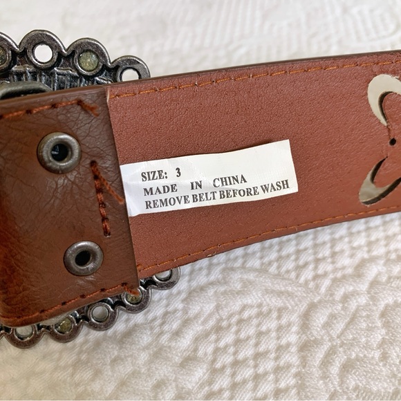 Belt with Bling Buckle - Picture 5 of 6